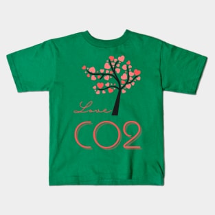 I love co2 Kids T-Shirt